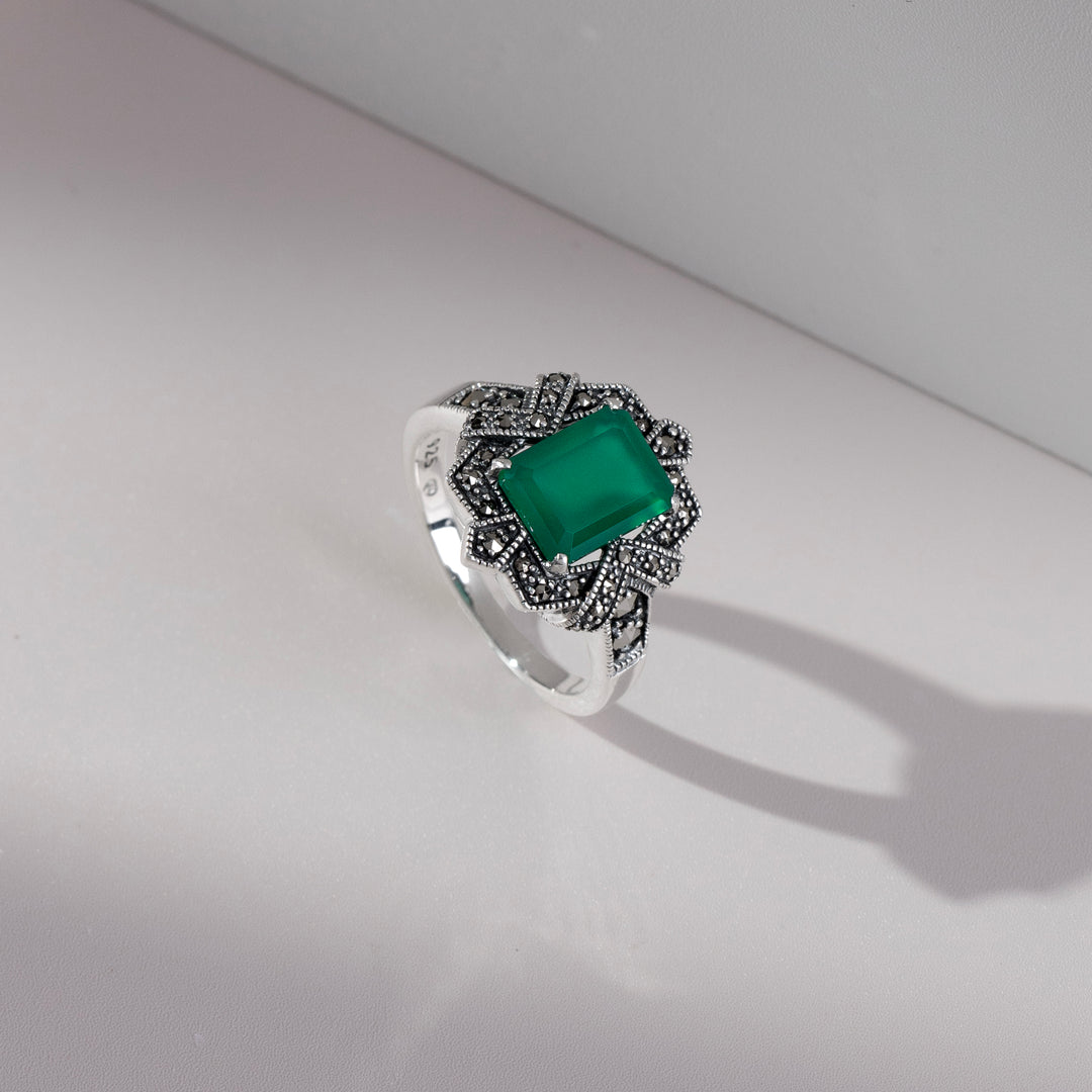 art-deco-style-baguette-green-chalcedony-marcasite-ring-in-925-sterling-silver-214r570809925 side
