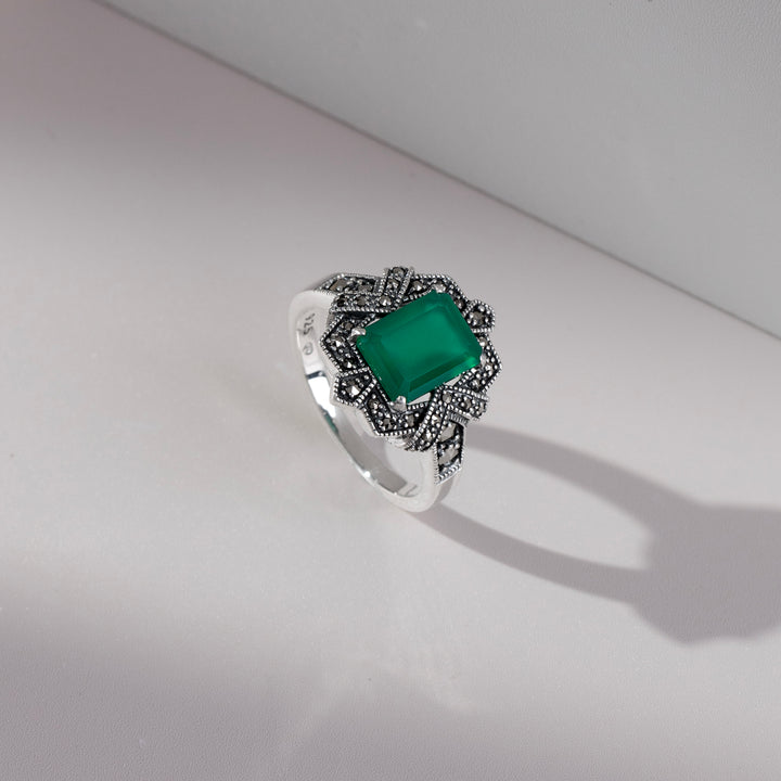 art-deco-style-baguette-green-chalcedony-marcasite-ring-in-925-sterling-silver-214r570809925 side