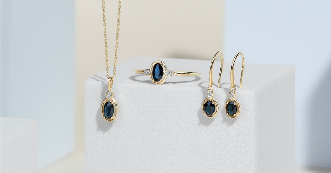 Sapphire earrings for weddings