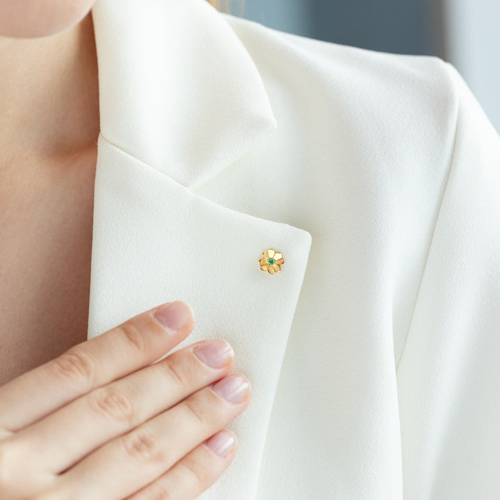 Gardenia Smaragdklee Pin