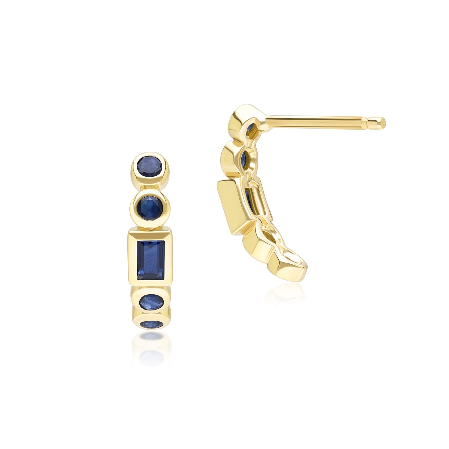 classic-sapphire-half-eternity-hoop-earrings-in-9ct-yellow-gold-135e1885039 Side