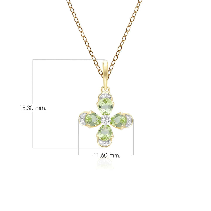 floral-peridot-diamond-pendant-necklace-in-9ct-yellow-gold-132p1917059 Dimensions