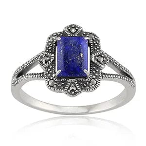 art-deco-style-baguette-lapis-lazuli-marcasite-ring-in-925-sterling-silver-214r479008925