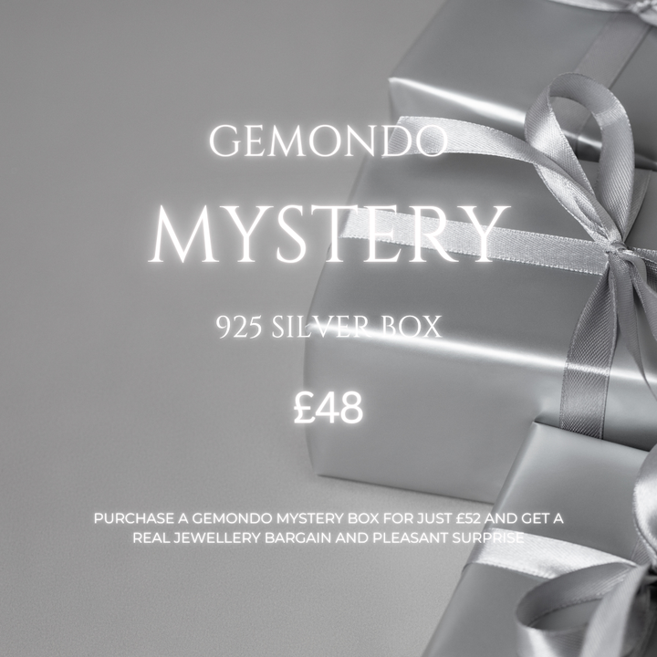 Silberne Mystery-Box