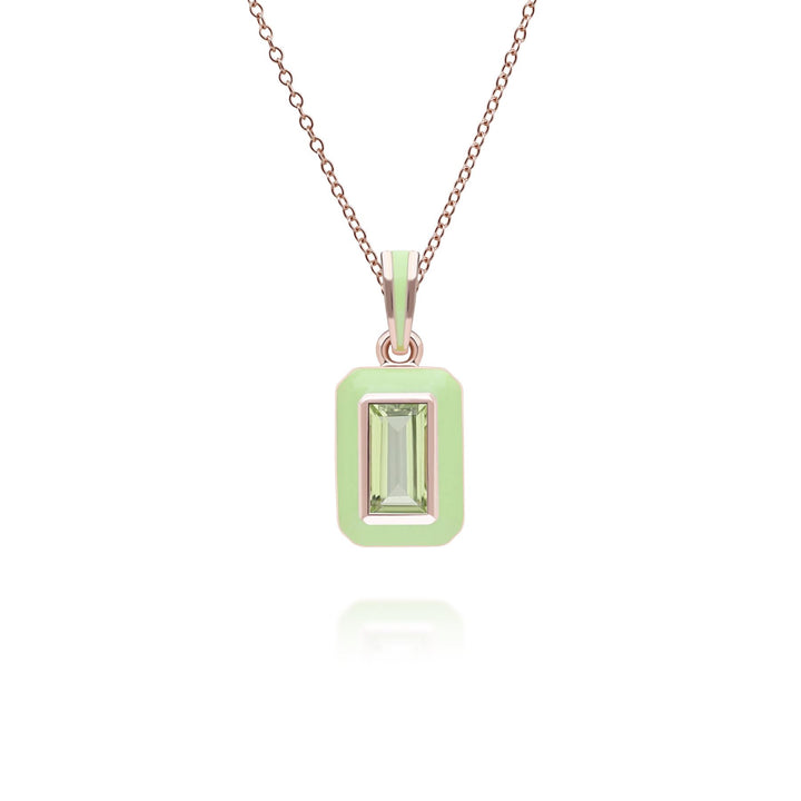 siberian-waltz-green-enamel-baguette-peridot-pendant-necklace-in-rose-gold-plated-sterling-silver-253p335504925
