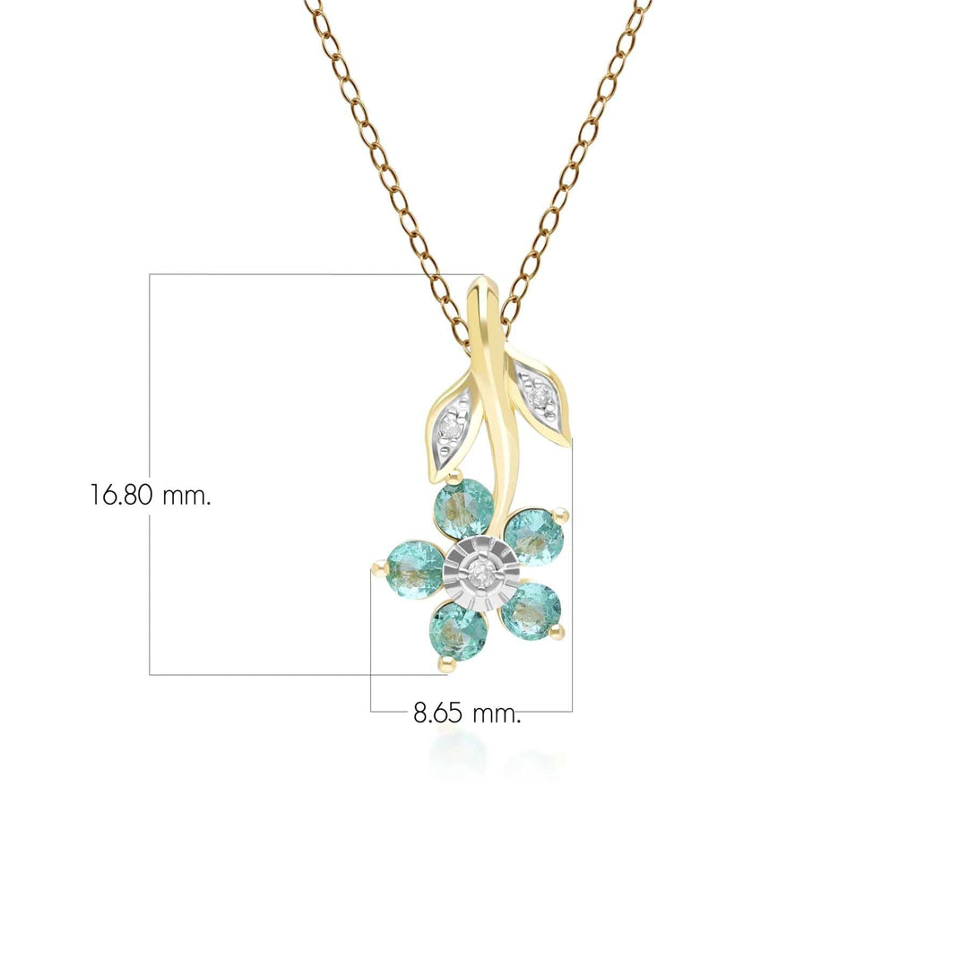 floral-emerald-diamond-pendant-necklace-in-9ct-yellow-gold-132p1918049 Dimensions