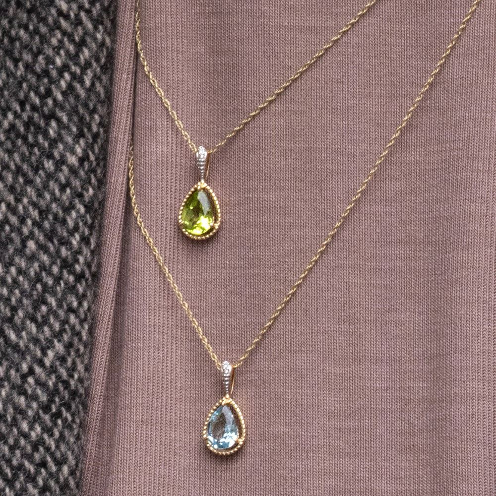 classic-pear-aquamarine-diamond-pendant-necklace-in-9ct-yellow-gold-135p2143089 on Model