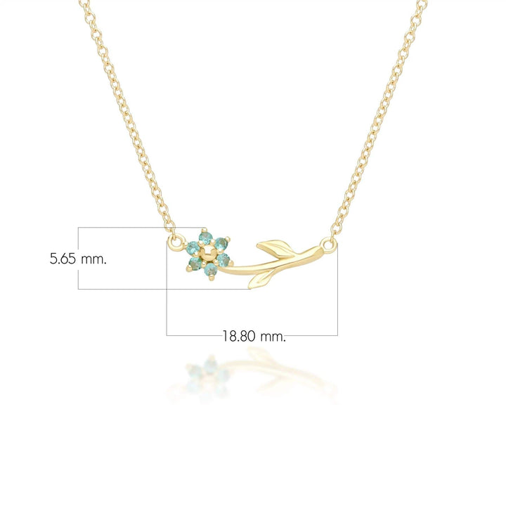 floral-vine-emerald-necklace-in-9ct-yellow-gold-132n1171039 Dimensions